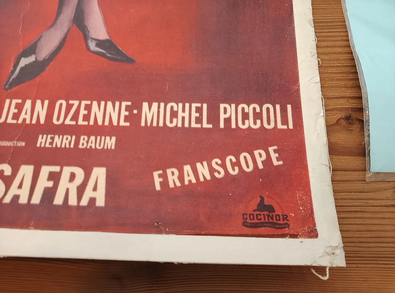 Lithographic poster "Le Journal d'una femme de chambre" 2