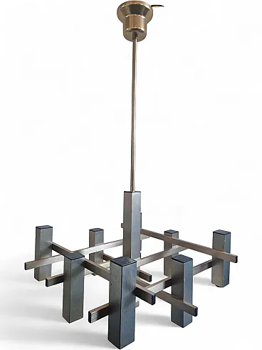 Vintage Chandelier - Gaetano Sciolari Style
