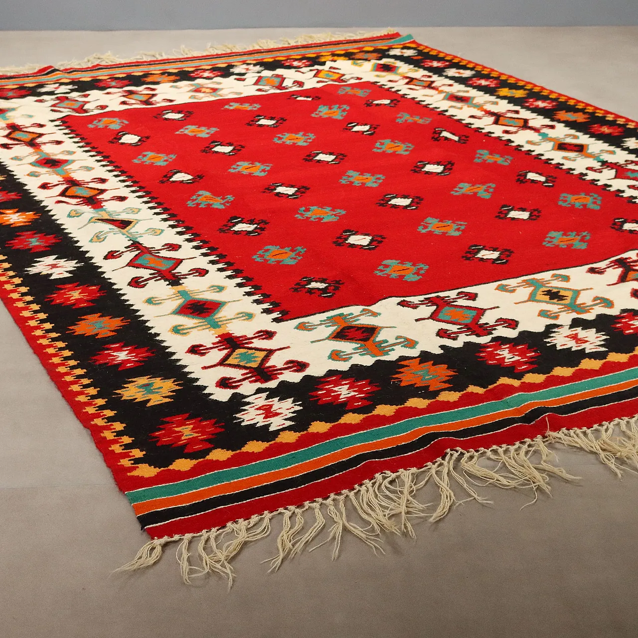 Kilim rug in wool, 20th century 1
