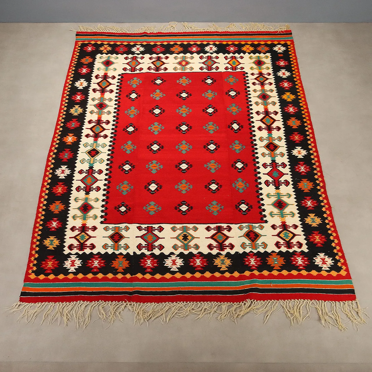 Kilim rug in wool, 20th century 3
