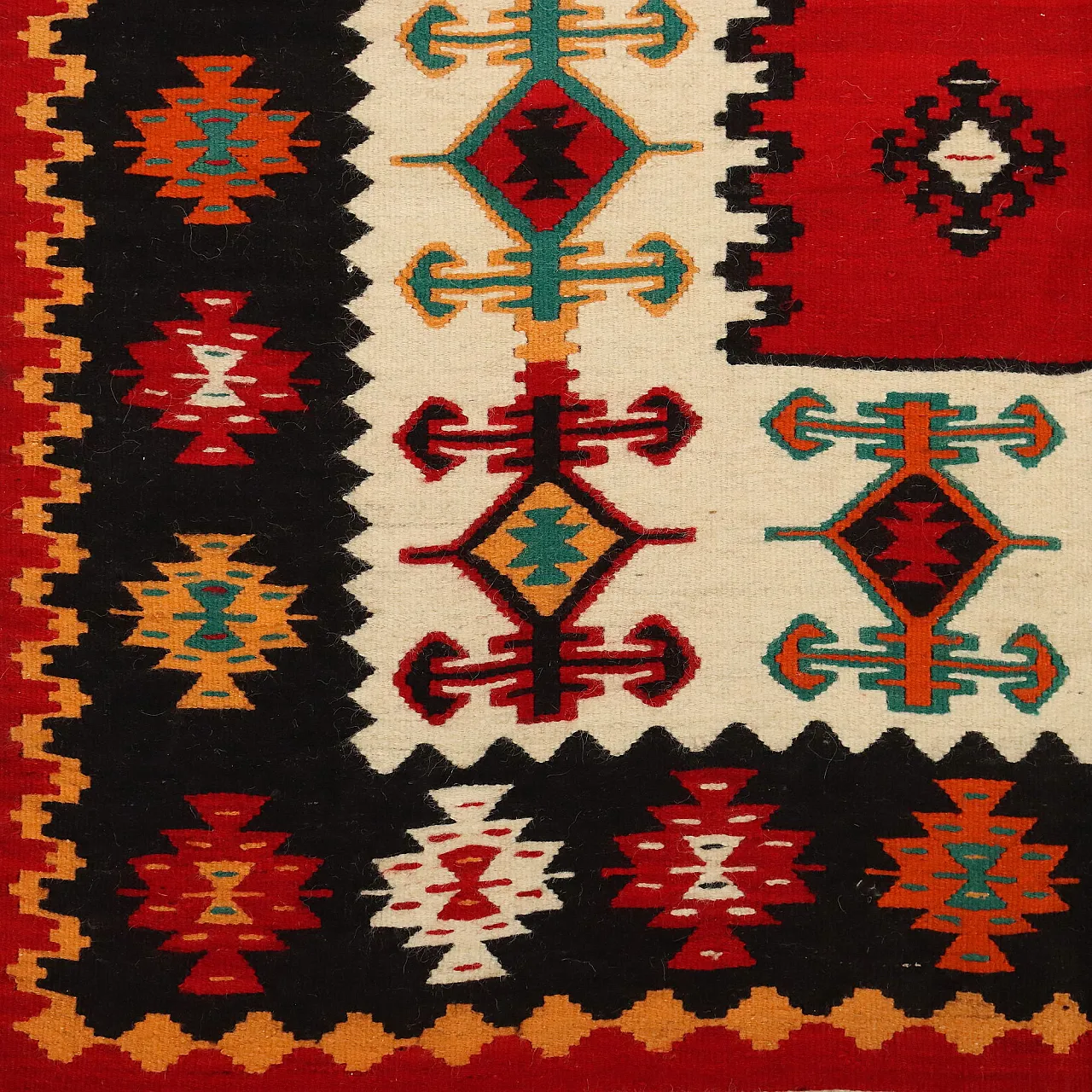 Kilim rug in wool, 20th century 5