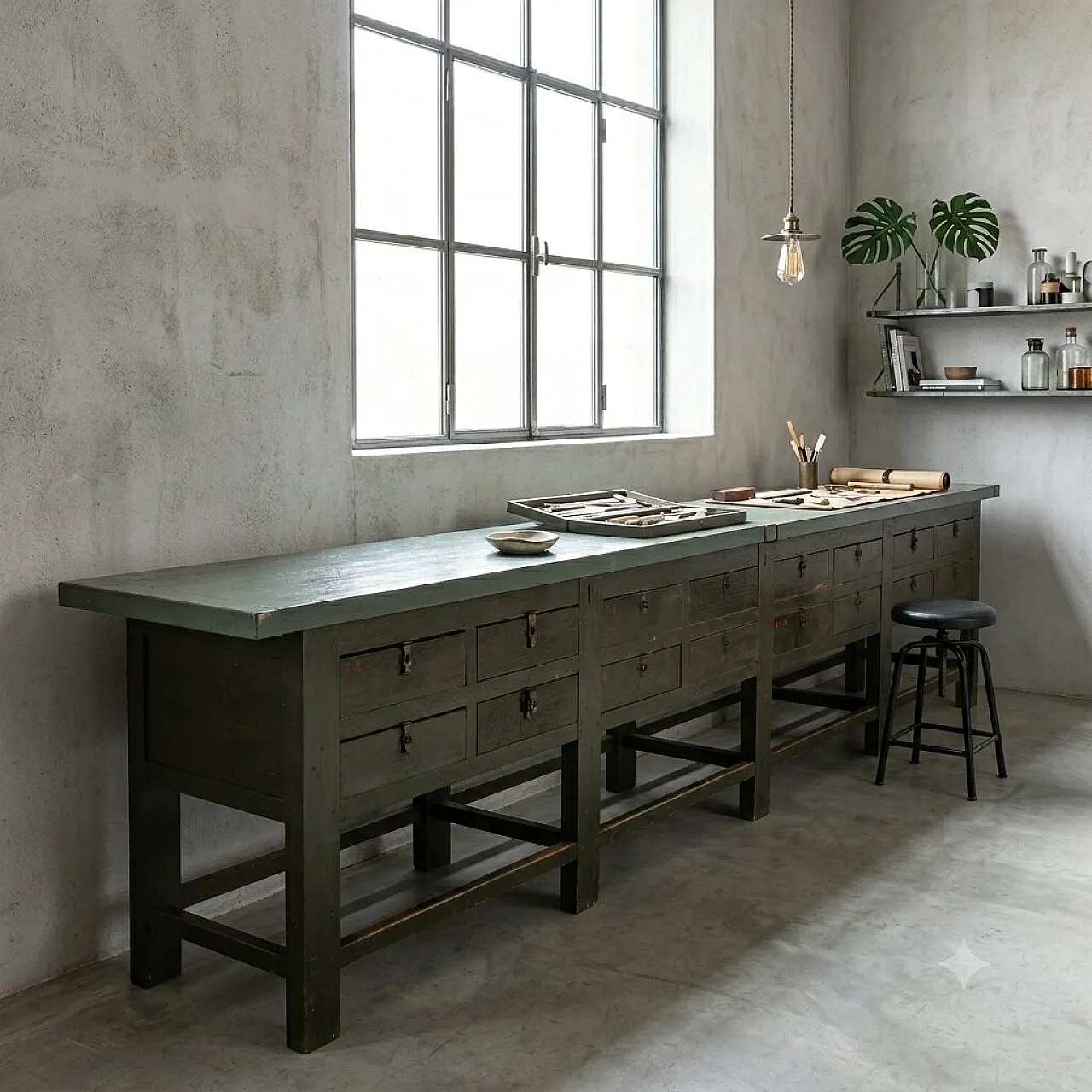 Industrial workbench, 20th century 2
