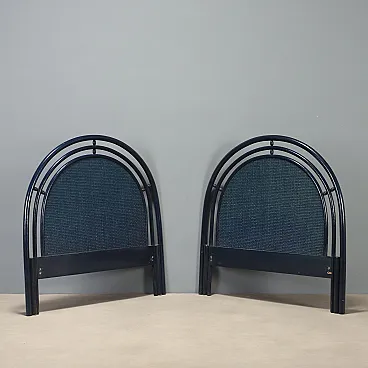 Coppia di testate Roberti Rattan, anni '80