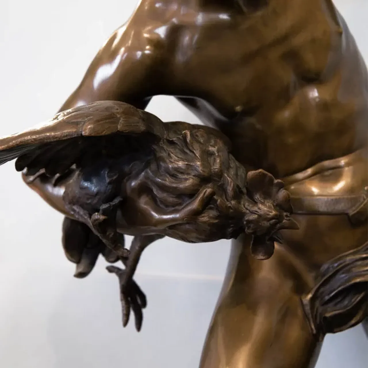 Author’s bronze sculpture by Paul Chevré, late 19th century 4