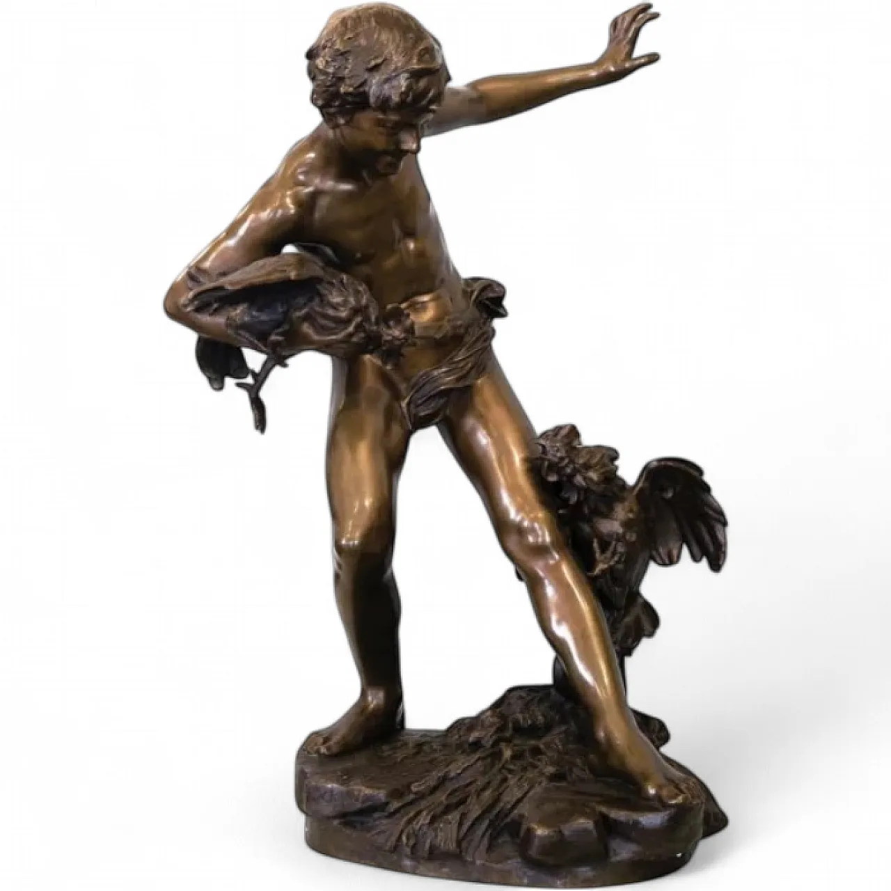 Author’s bronze sculpture by Paul Chevré, late 19th century 6