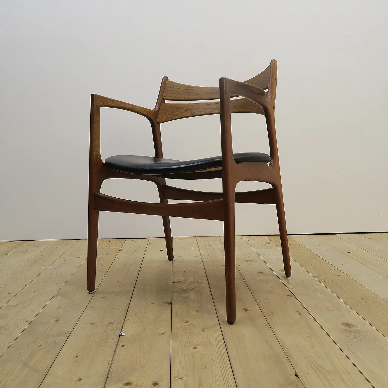 Teak chair by Erik Buch for Christiansen Møbelfabrik, 1960s 2