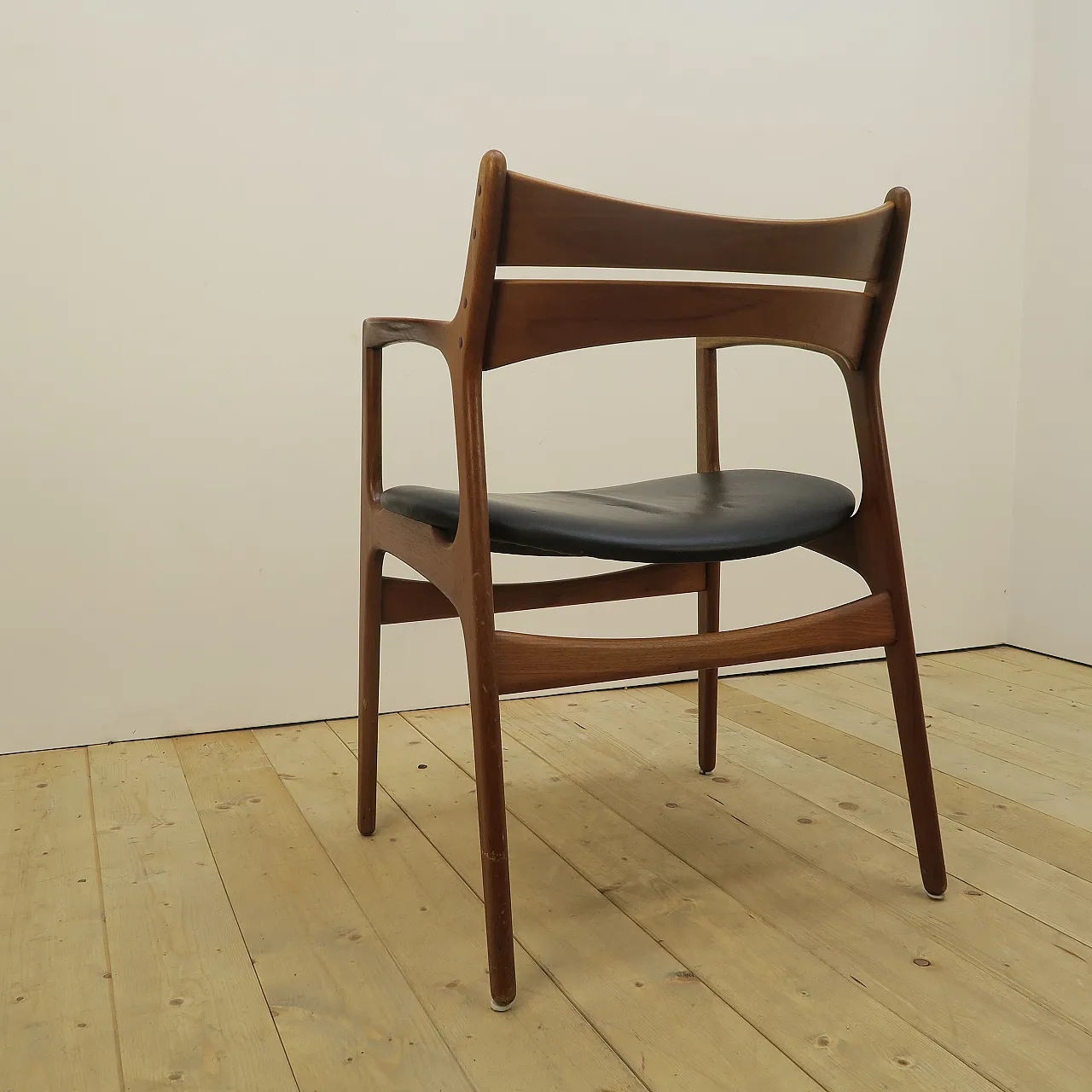 Teak chair by Erik Buch for Christiansen Møbelfabrik, 1960s 9