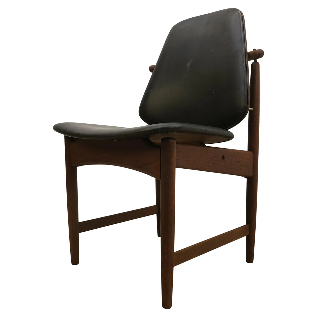 Teak chair by Arne Hovmand-Olsen, 1960s 1