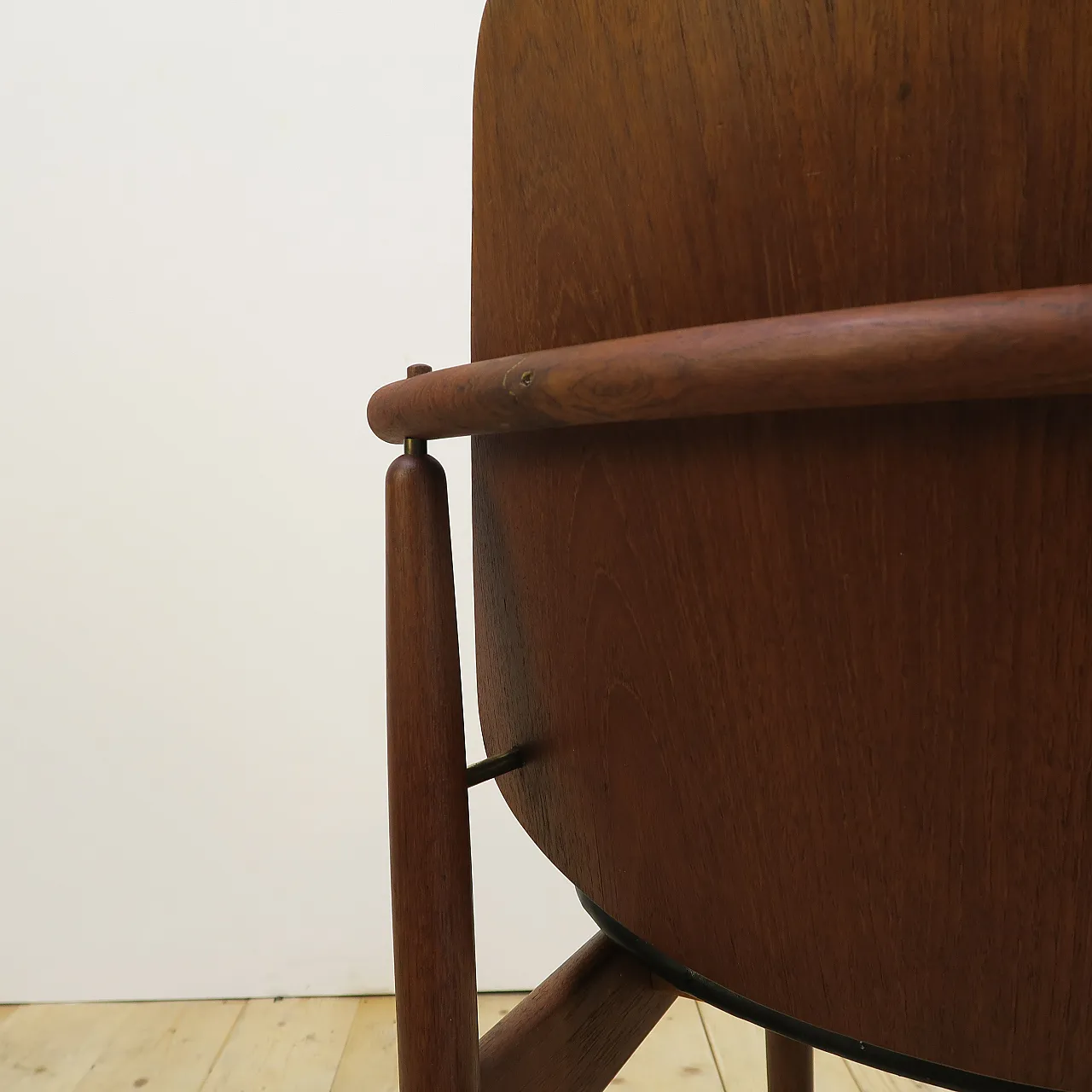Teak chair by Arne Hovmand-Olsen, 1960s 11