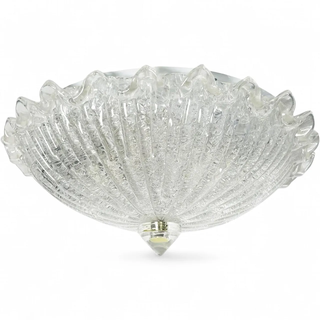Lampada da soffitto in vetro, '900 15