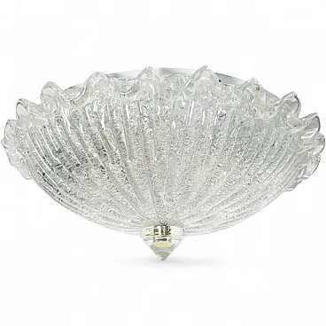 Lampada da soffitto in vetro, '900
