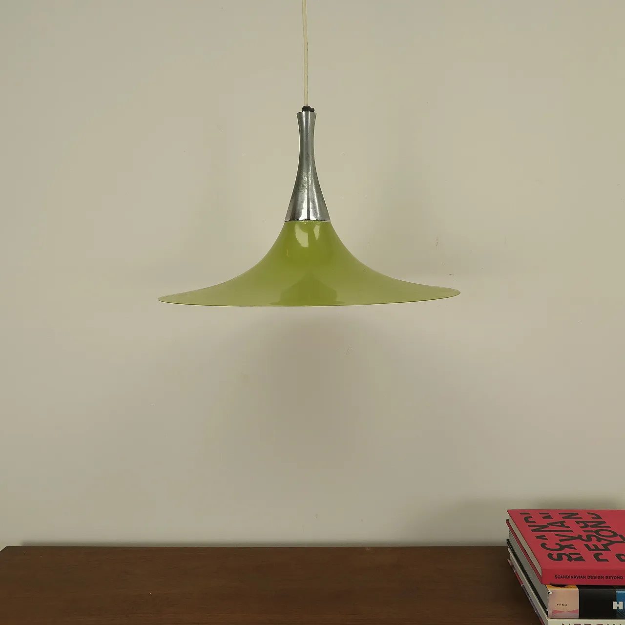 Semi pendant lamp by Bonderup & Thorup for Fog & Mørup, 1960s 3