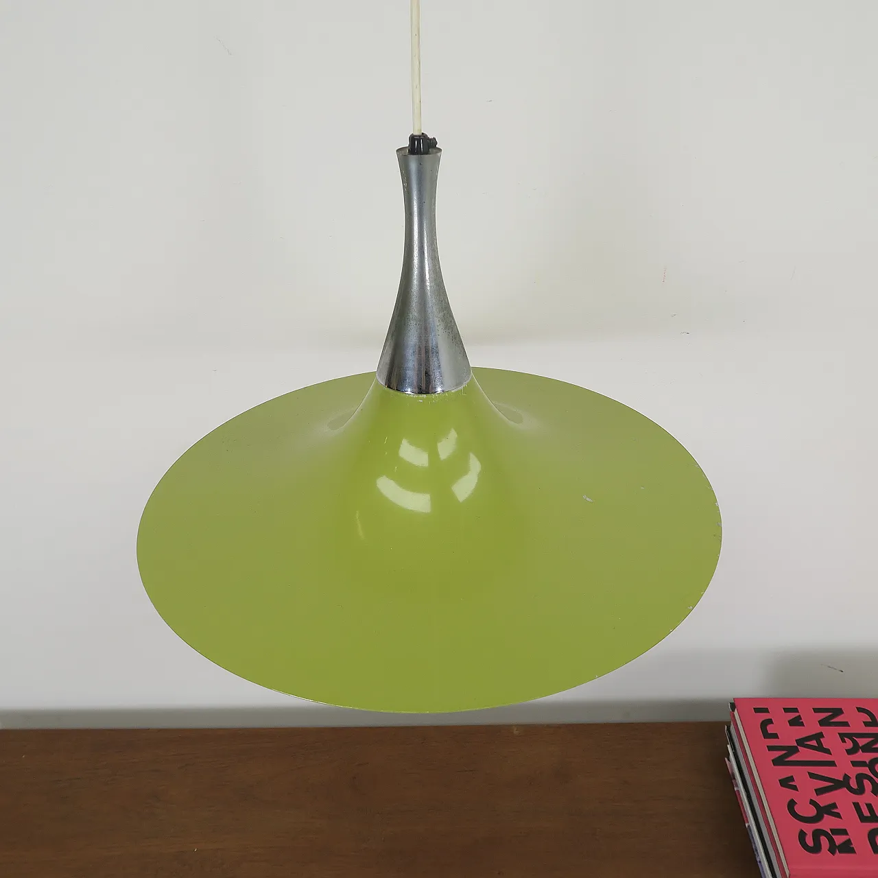 Semi pendant lamp by Bonderup & Thorup for Fog & Mørup, 1960s 4