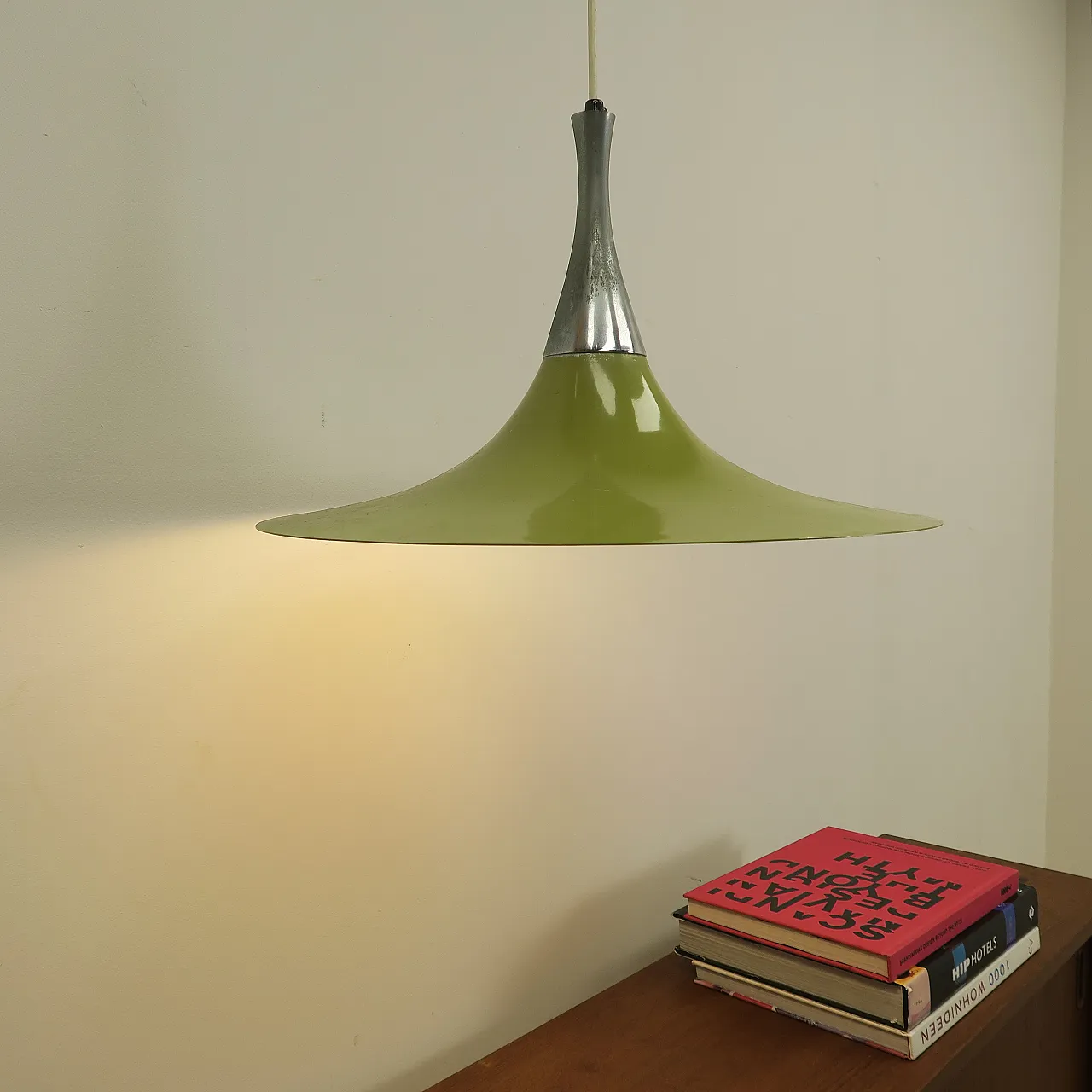 Semi pendant lamp by Bonderup & Thorup for Fog & Mørup, 1960s 6