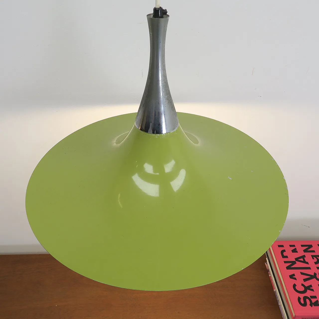 Semi pendant lamp by Bonderup & Thorup for Fog & Mørup, 1960s 8