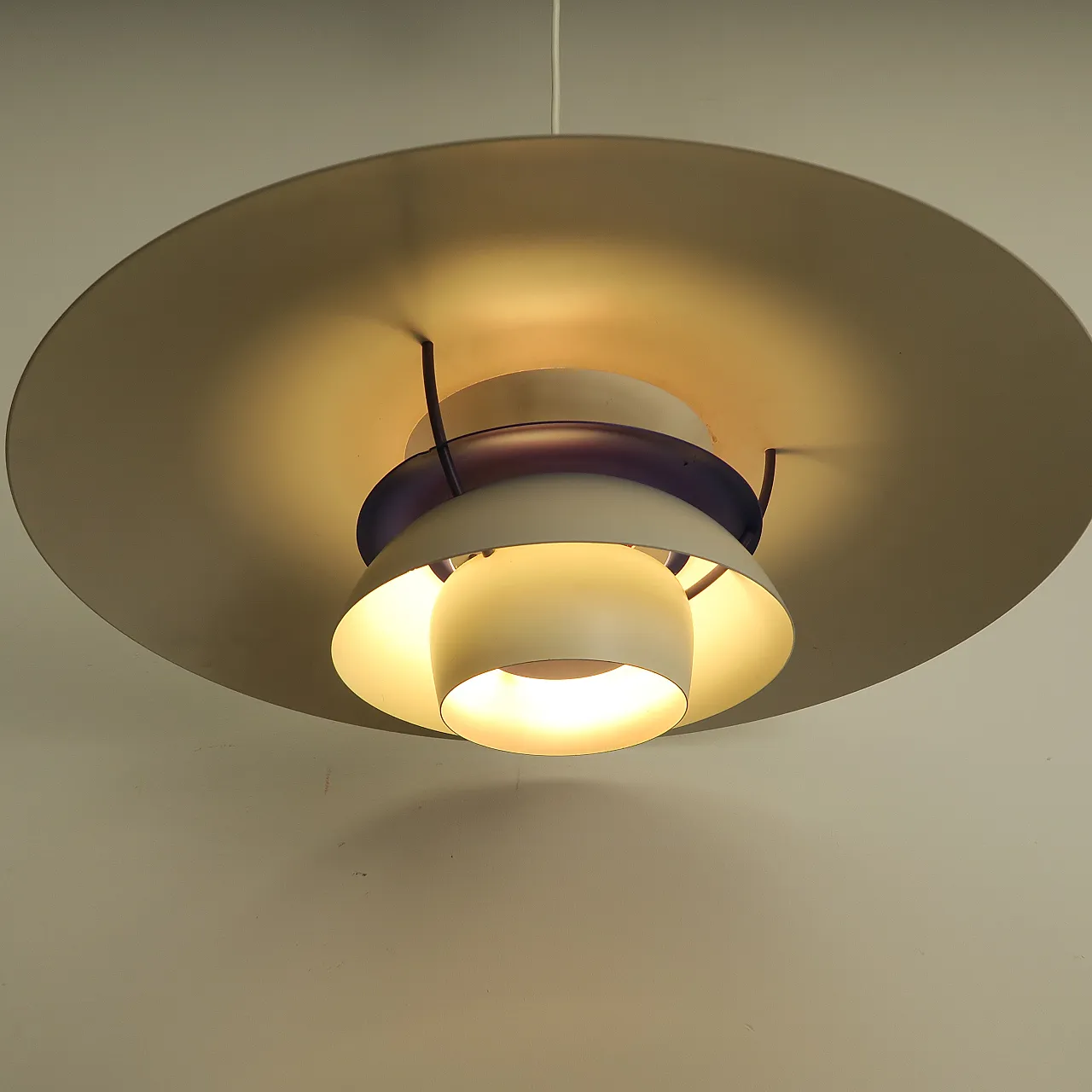 PH 5 pendant lamp by Poul Henningsen for Louis Poulsen, 1950s 3