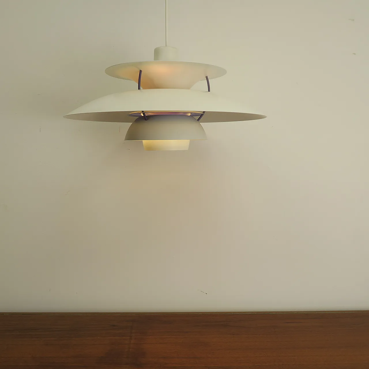 PH 5 pendant lamp by Poul Henningsen for Louis Poulsen, 1950s 5