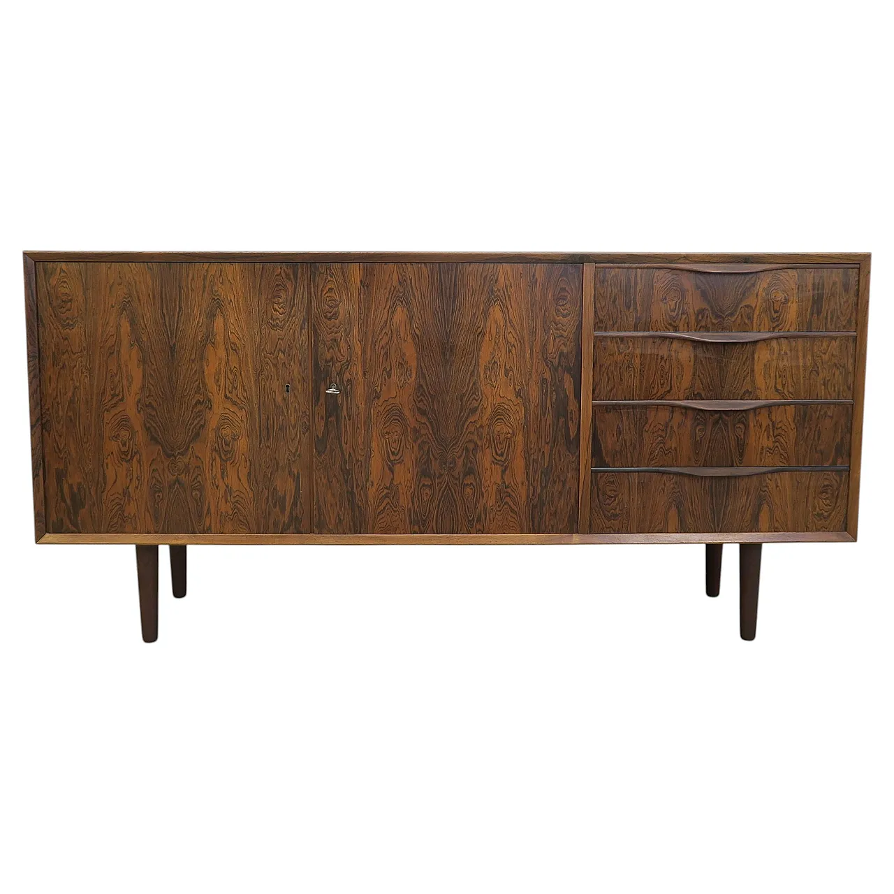 Rosewood sideboard by Erling Torvits for Klim Møbelfabrik, 1960s 1