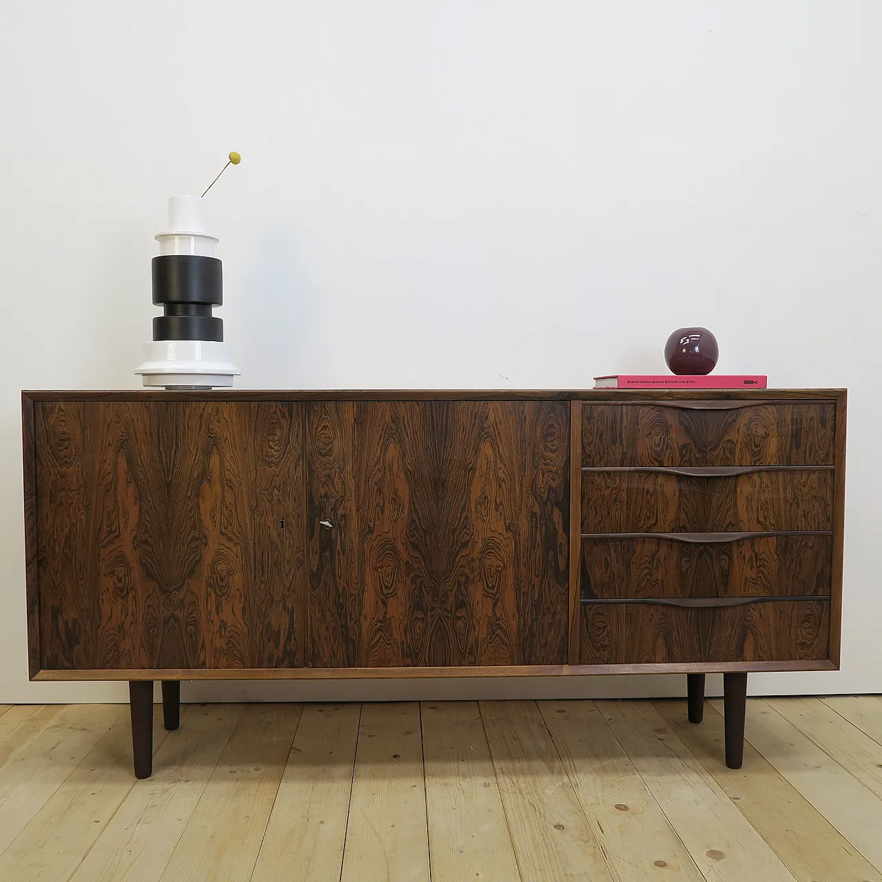 Rosewood sideboard by Erling Torvits for Klim Møbelfabrik, 1960s 2