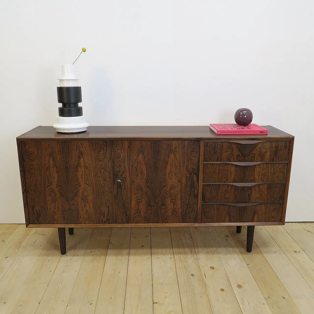 Rosewood sideboard by Erling Torvits for Klim Møbelfabrik, 1960s 3