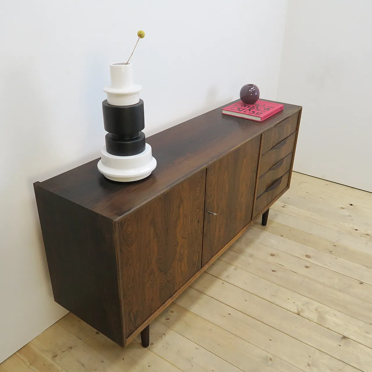 Rosewood sideboard by Erling Torvits for Klim Møbelfabrik, 1960s 5