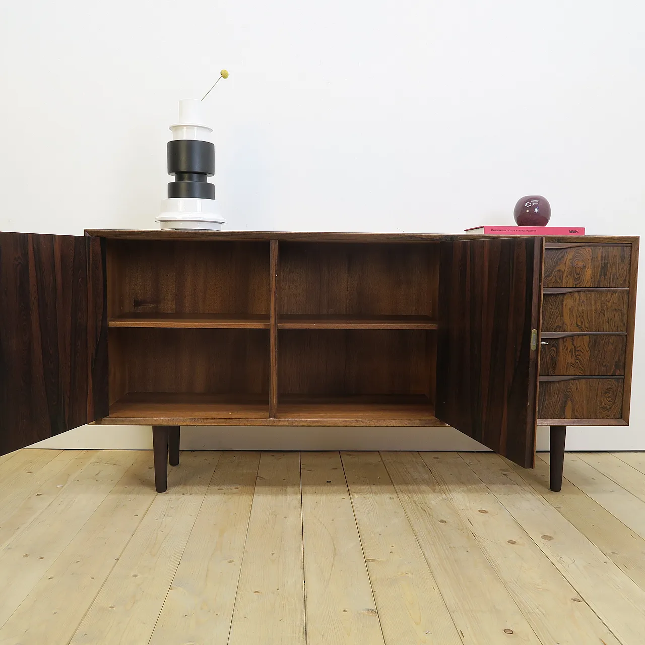 Rosewood sideboard by Erling Torvits for Klim Møbelfabrik, 1960s 9