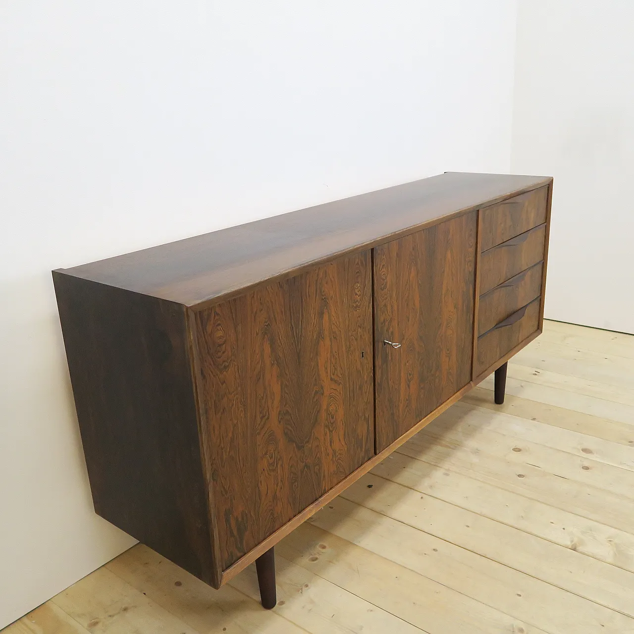 Rosewood sideboard by Erling Torvits for Klim Møbelfabrik, 1960s 11