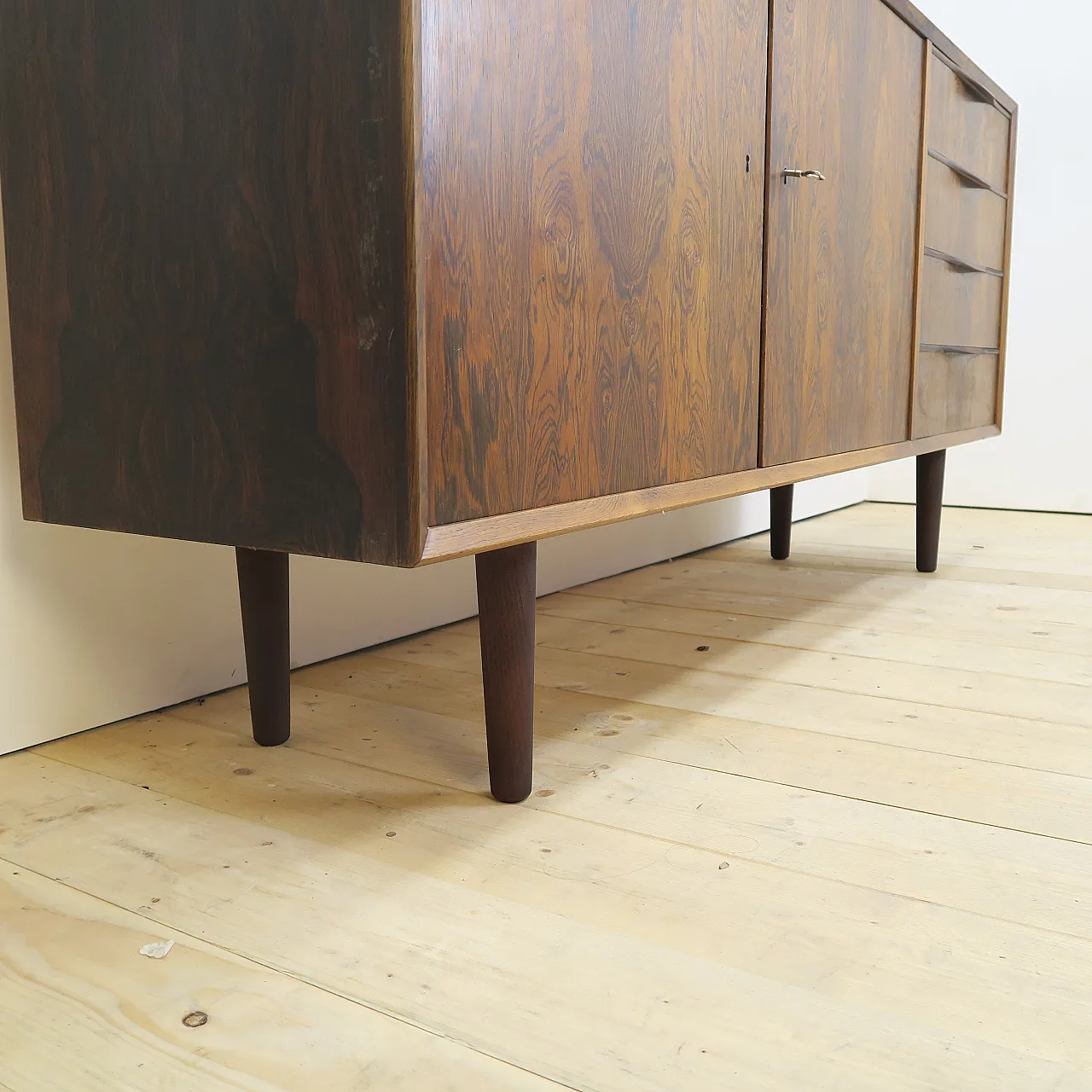 Rosewood sideboard by Erling Torvits for Klim Møbelfabrik, 1960s 12