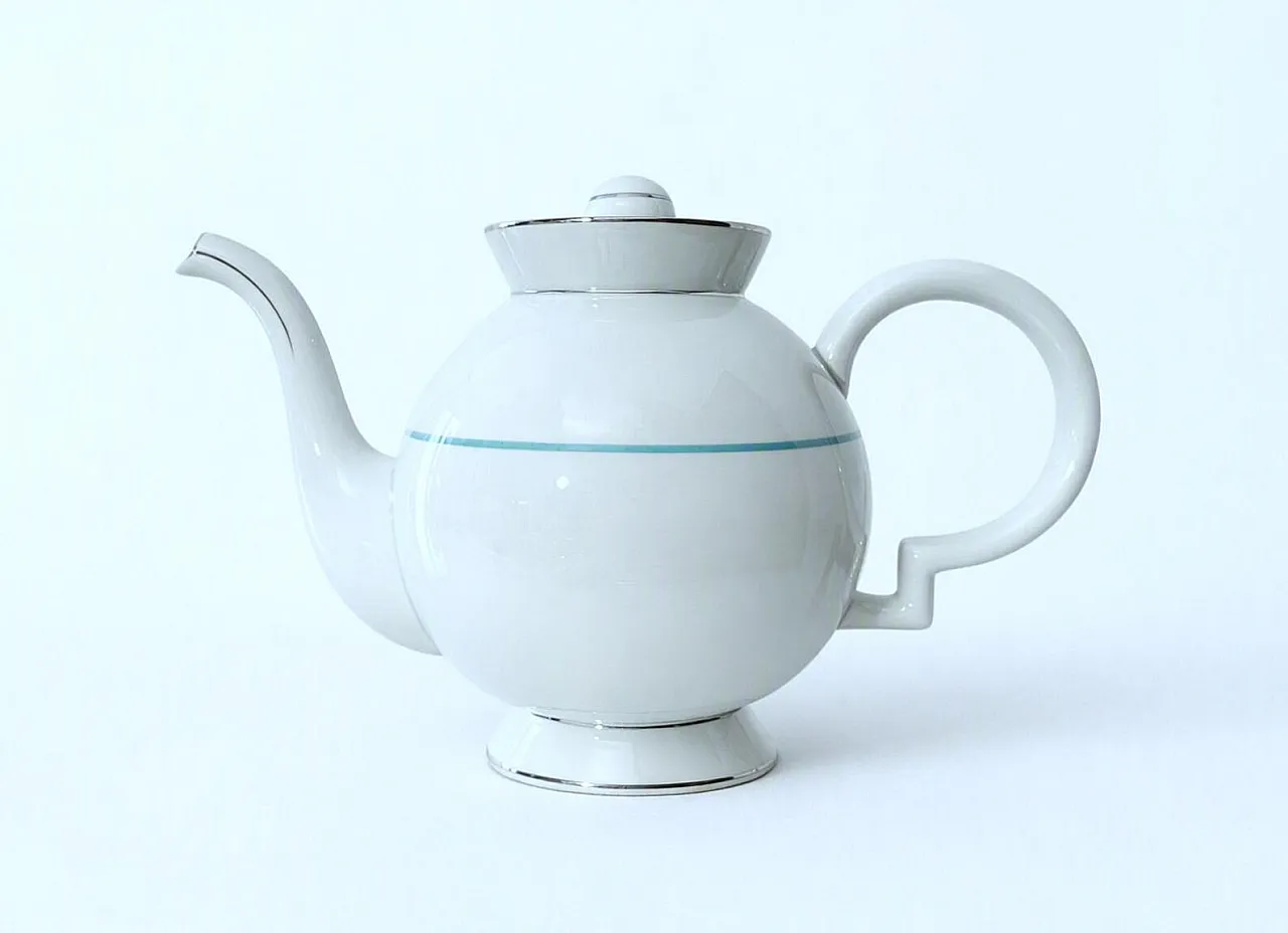 Servizio di tè e caffè in porcellana di Gio Ponti, anni '30 2