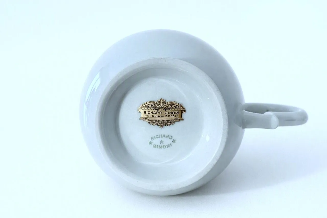 Servizio di tè e caffè in porcellana di Gio Ponti, anni '30 7