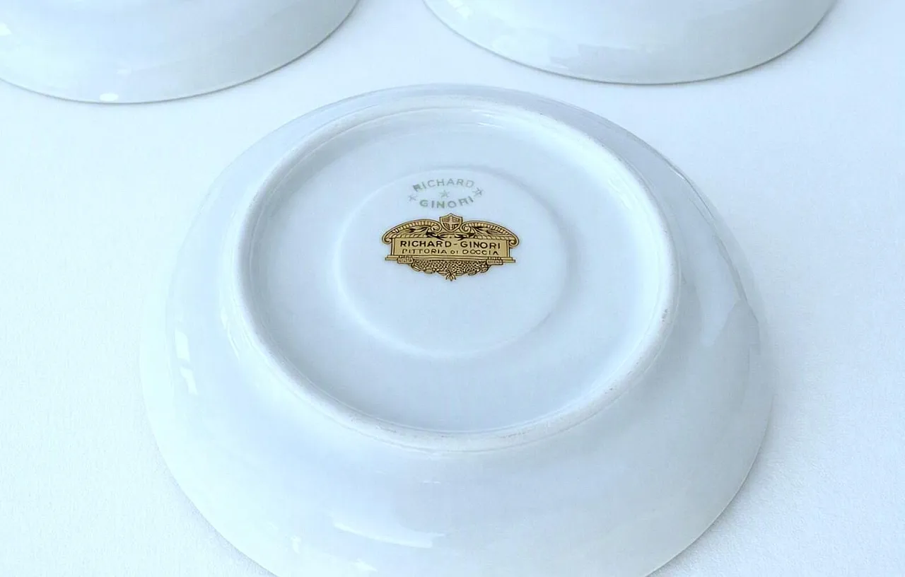 Servizio di tè e caffè in porcellana di Gio Ponti, anni '30 15