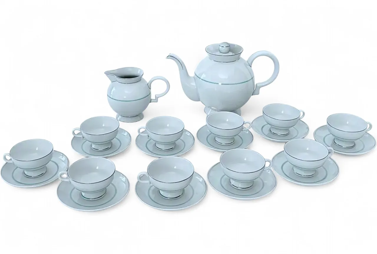 Servizio di tè e caffè in porcellana di Gio Ponti, anni '30 16