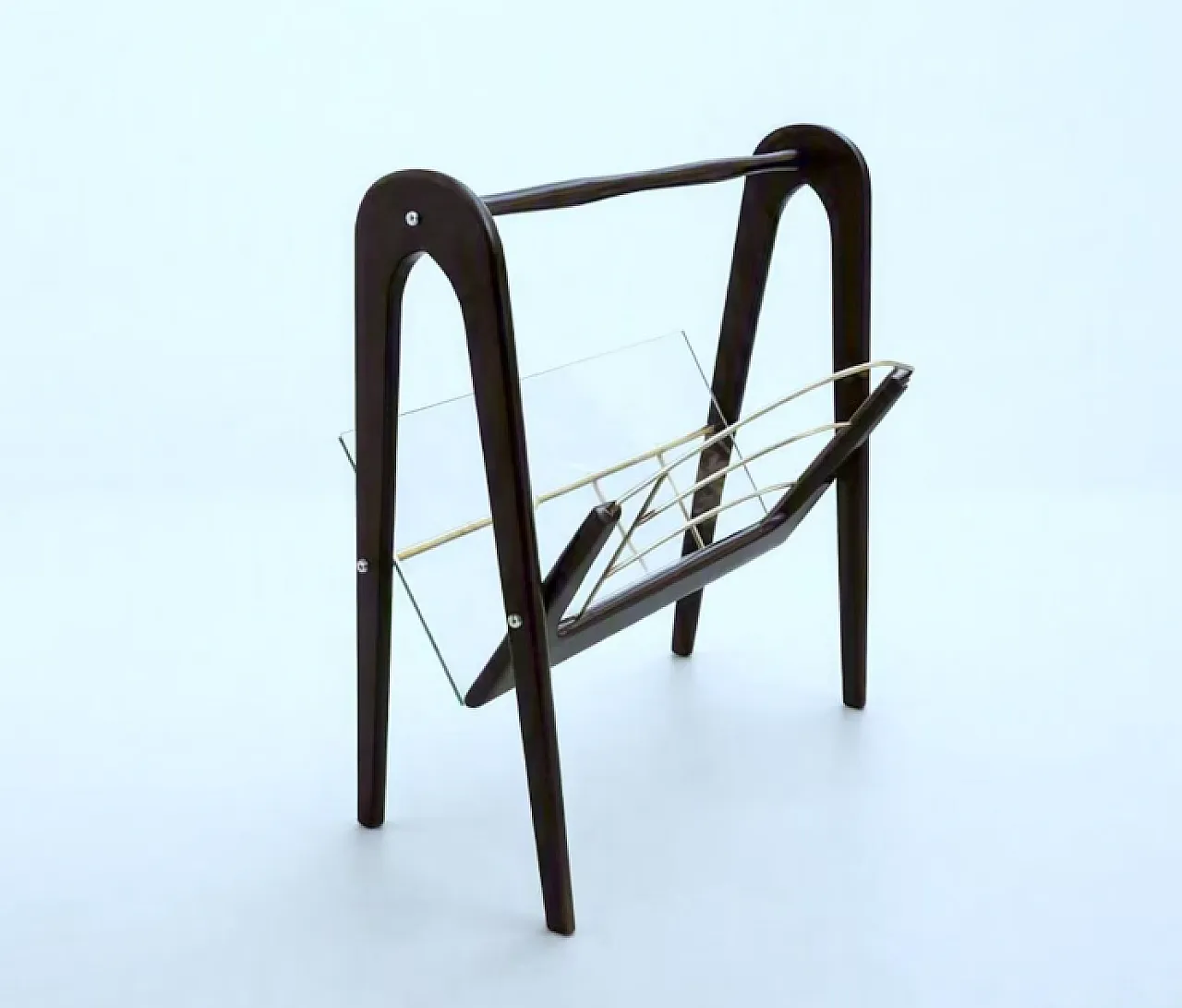 Magazine rack by Cesare Lacca, 1950s 1