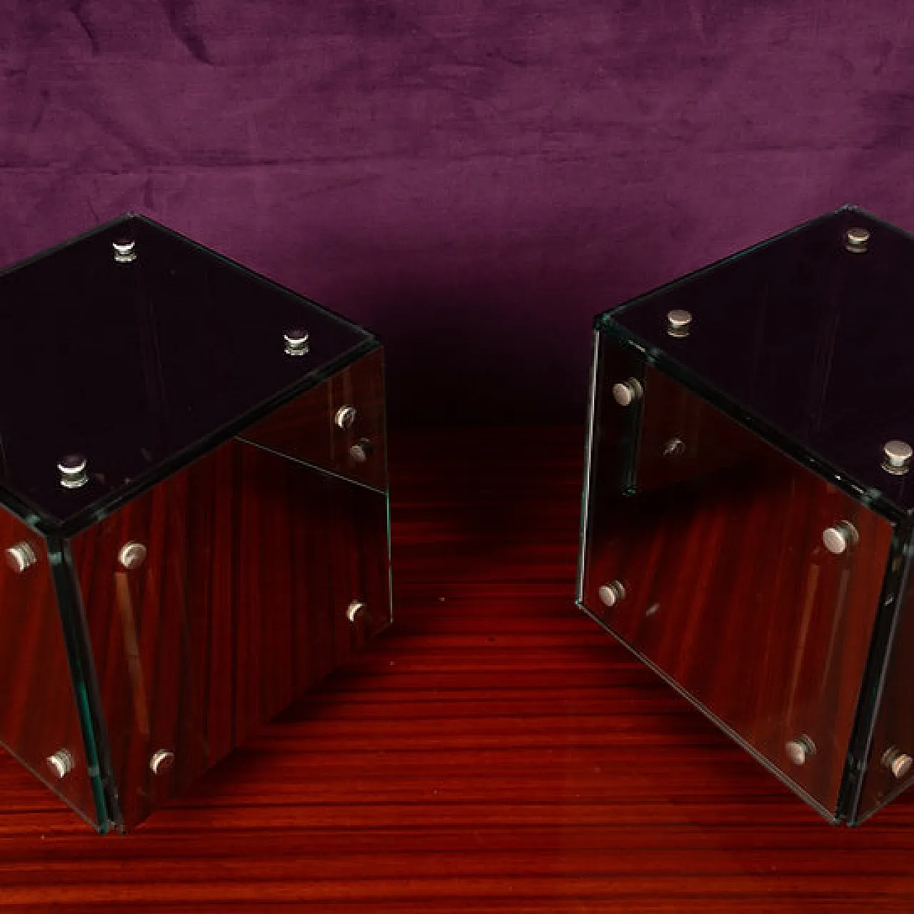 Pair of Prisma table lamps by Studio A.R.D.I.T.I. for Sormani, 1970s 6