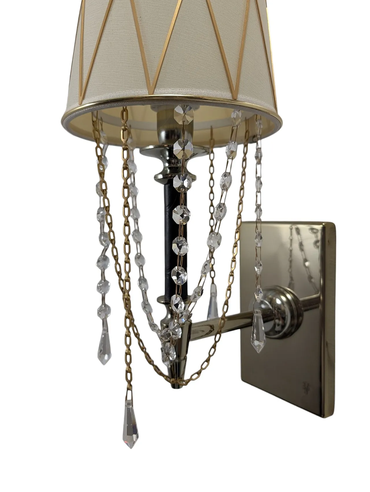 Pair of luxury Home Philosophy Visionnaire wall lamps, 2000s 4