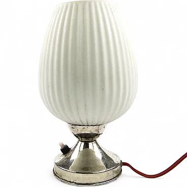 Lampada da tavolo Art Déco, Polonia, anni '60