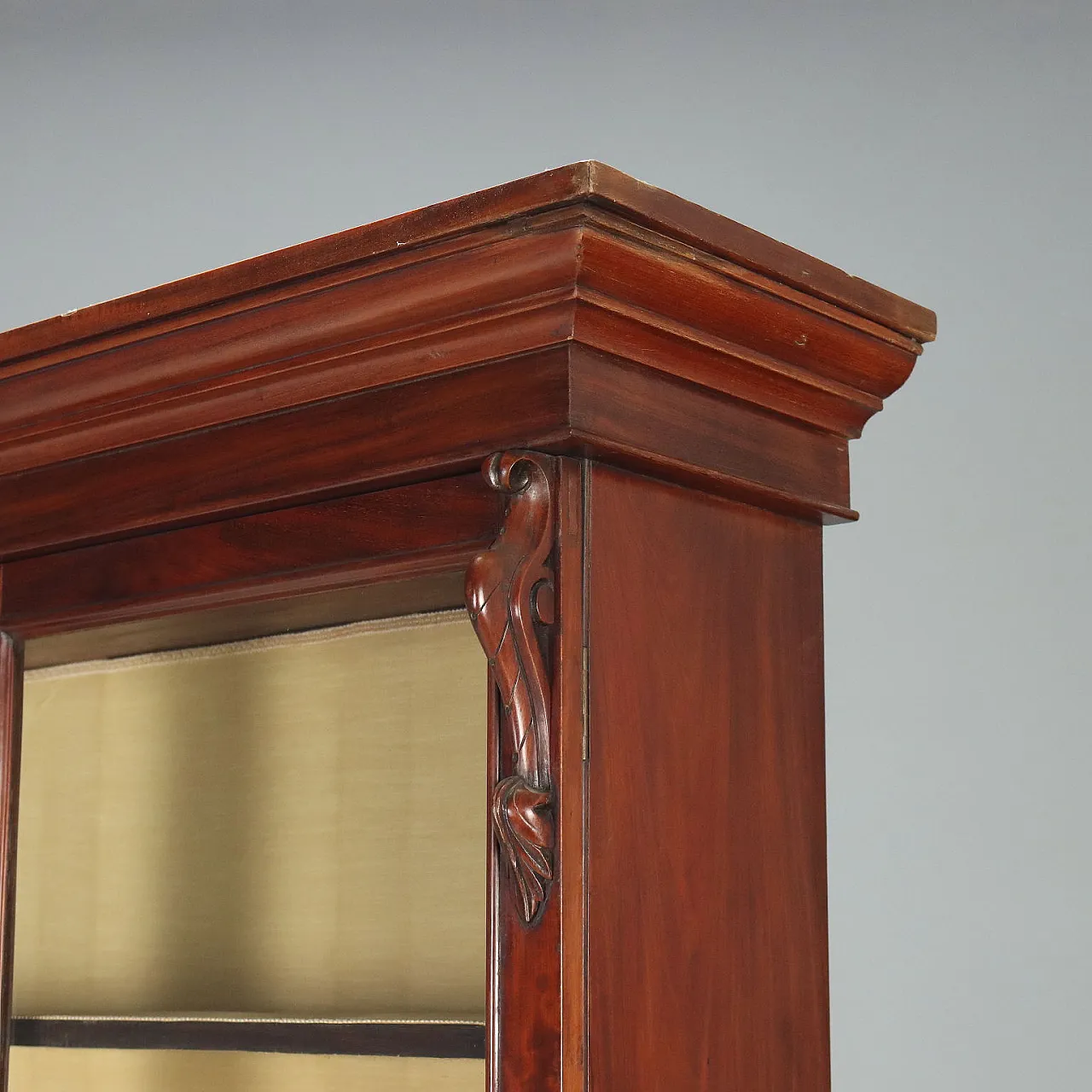 Credenza Luigi Filippo in mogano, metà '800 6