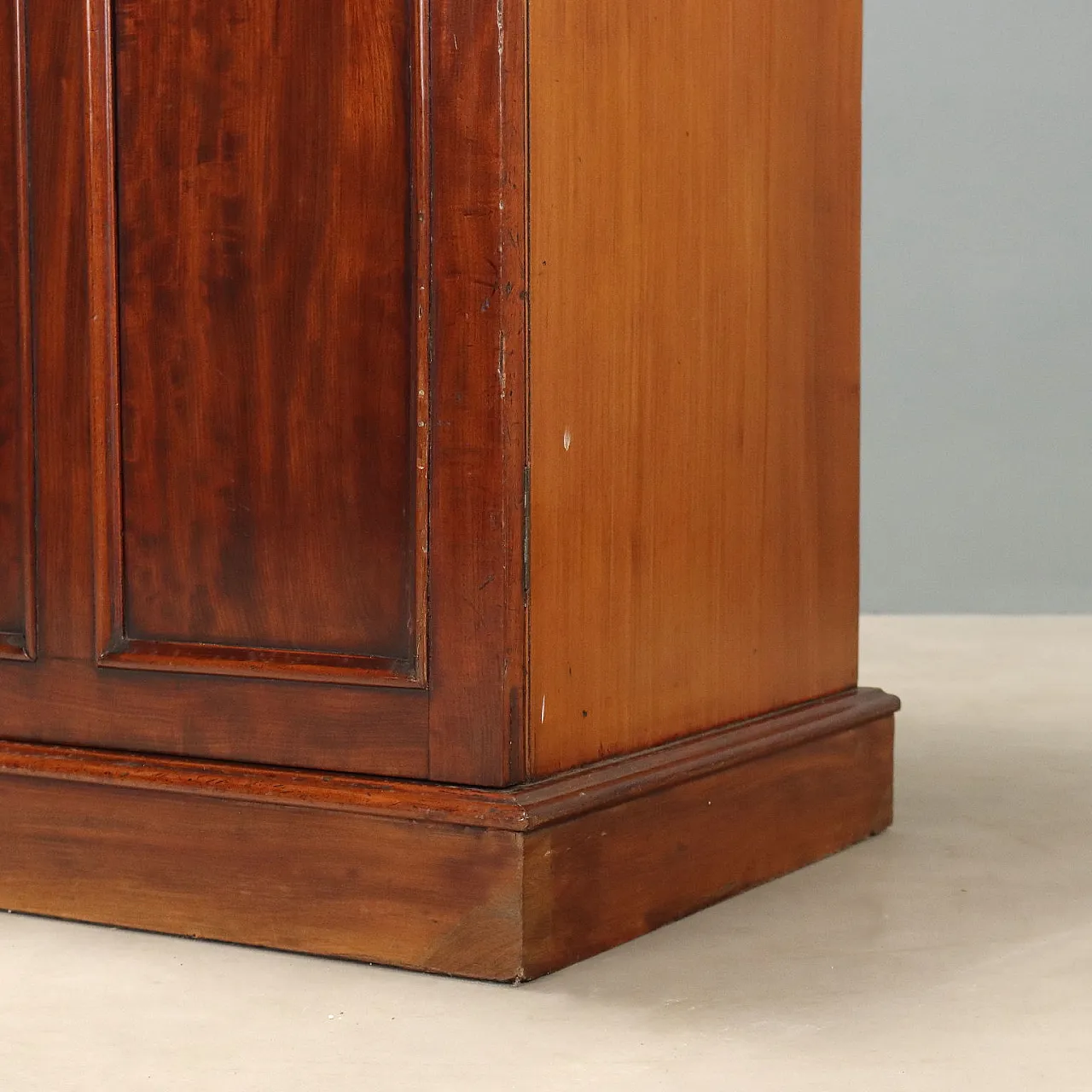 Credenza Luigi Filippo in mogano, metà '800 10
