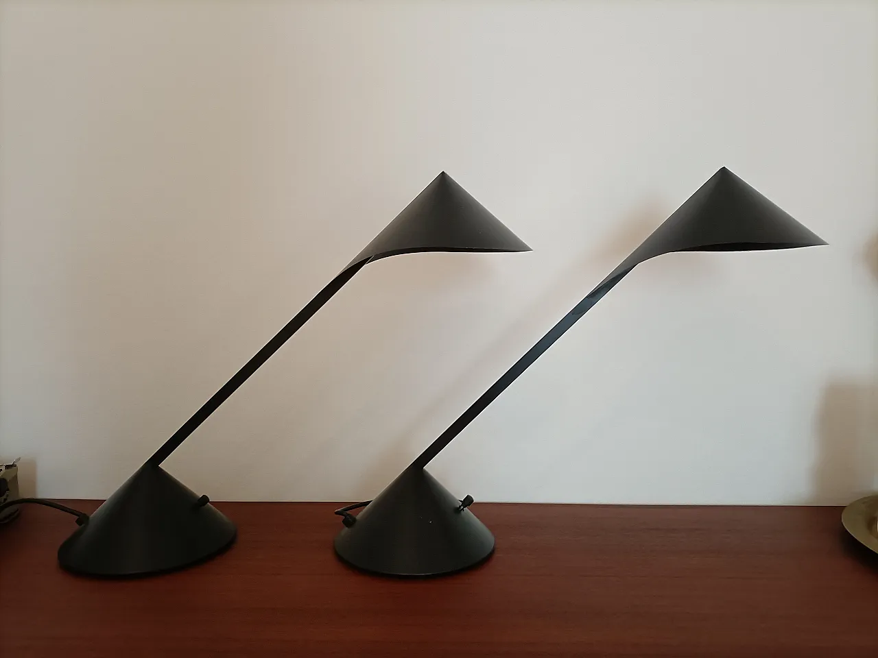 Pair of Alobella table lamps by G. Pasotto for Valenti, 1975 6
