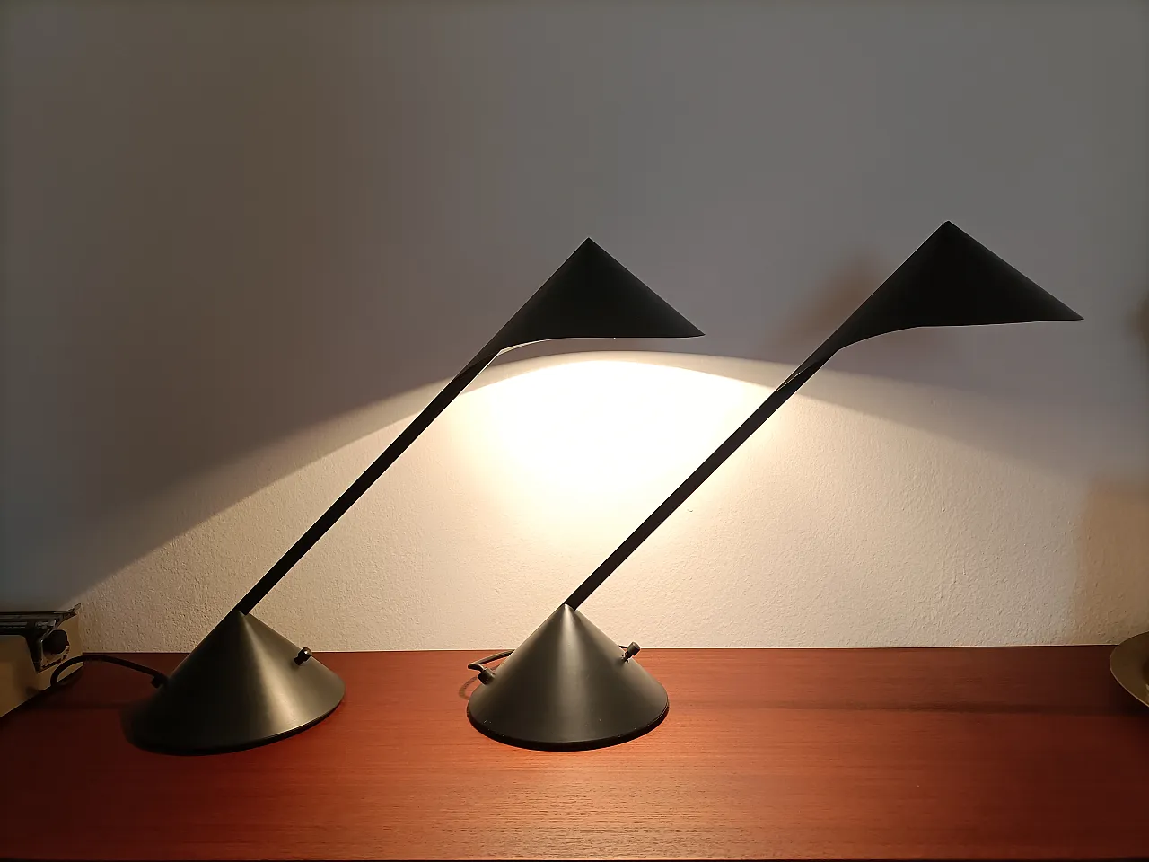 Pair of Alobella table lamps by G. Pasotto for Valenti, 1975 7