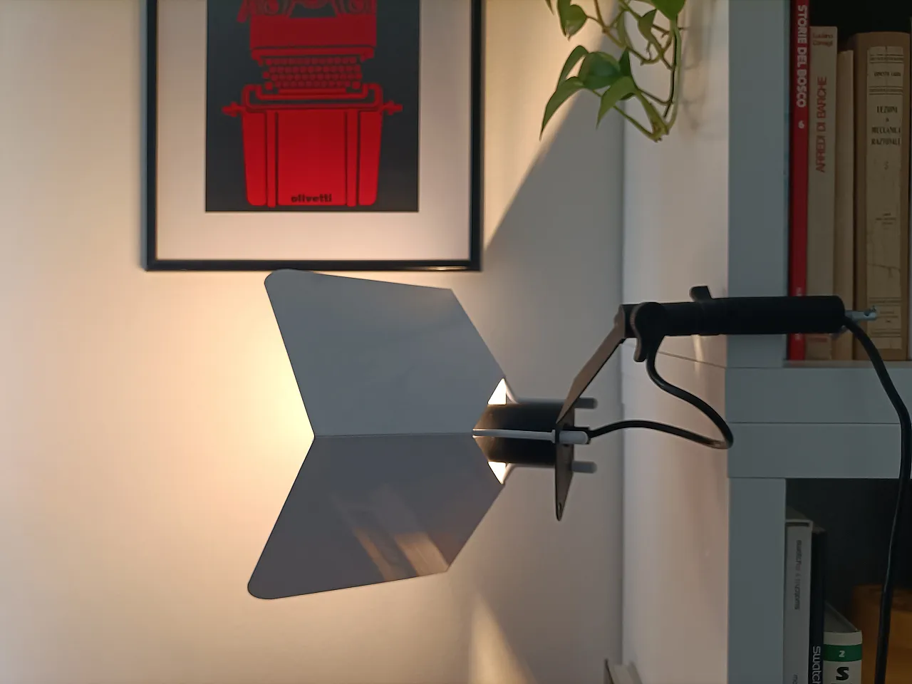 Triedro clamp lamp by Joe Colombo for Stilnovo, 1970 1