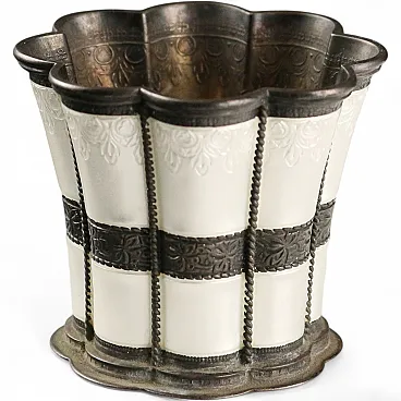 Margrethe glass 925 silver Anton Michelsen, 20th century