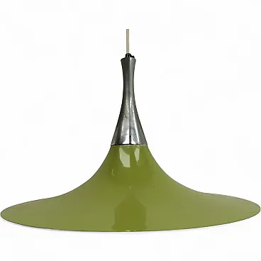 Semi pendant lamp by Bonderup & Thorup for Fog & Mørup, 1960s