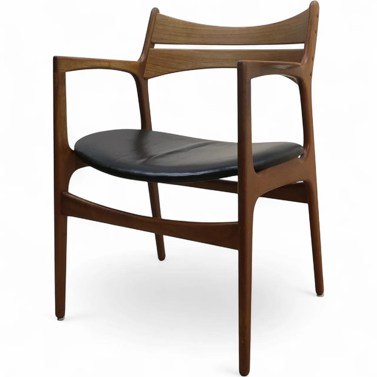 Teak chair by Erik Buch for Christiansen Møbelfabrik, 1960s 11