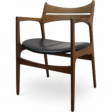 Teak chair by Erik Buch for Christiansen Møbelfabrik, 1960s