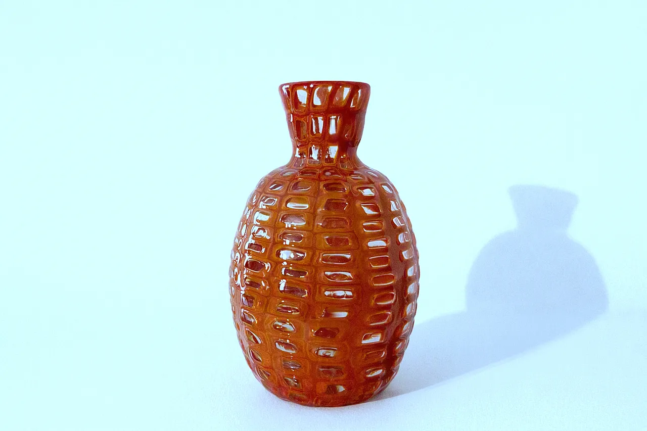Vaso Occhi di Tobia Scarpa per Venini in vetro di Murano, anni '90 8