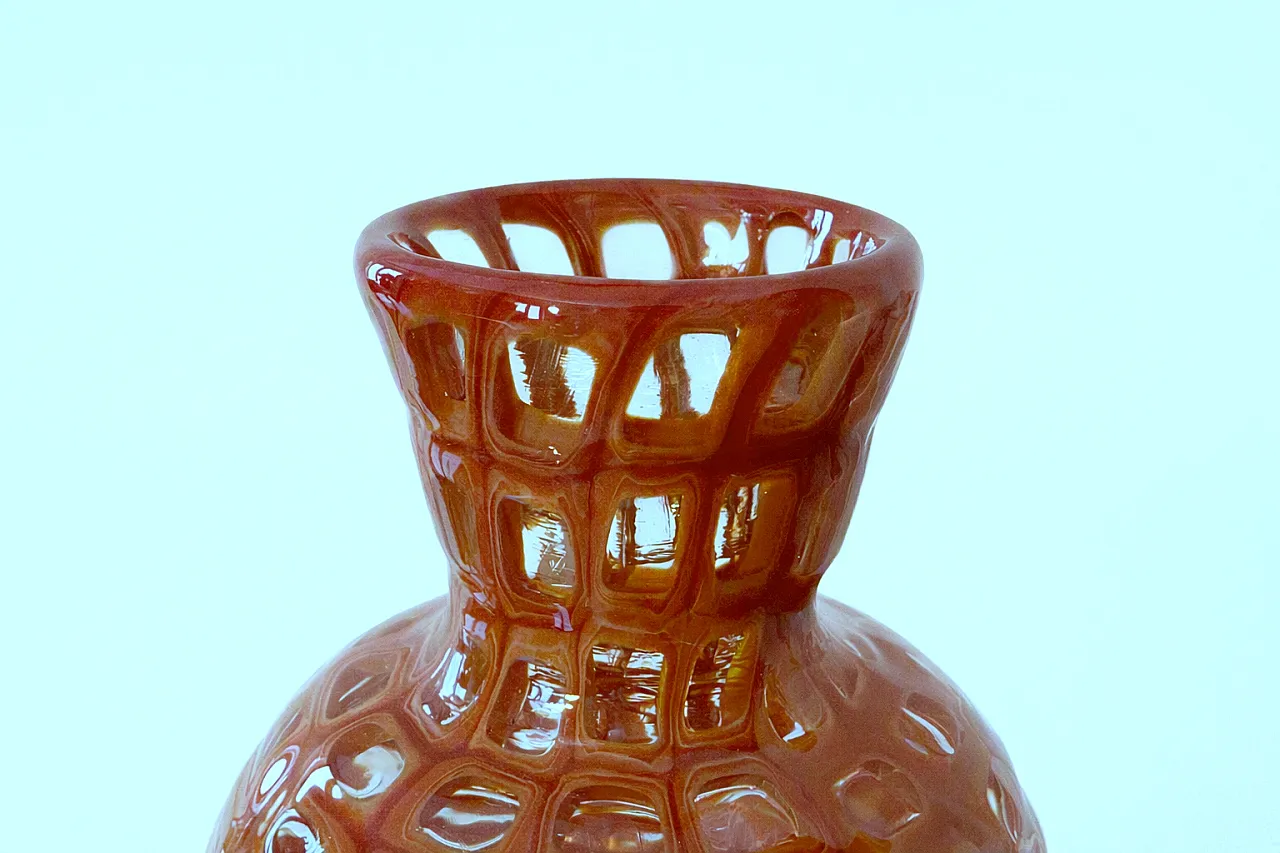 Vaso Occhi di Tobia Scarpa per Venini in vetro di Murano, anni '90 10