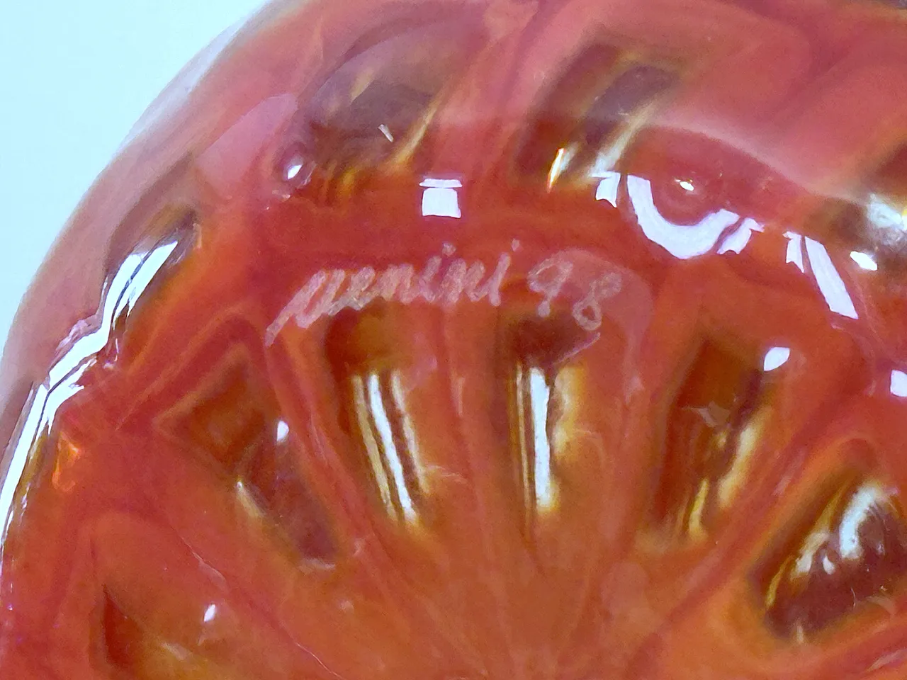 Vaso Occhi di Tobia Scarpa per Venini in vetro di Murano, anni '90 12