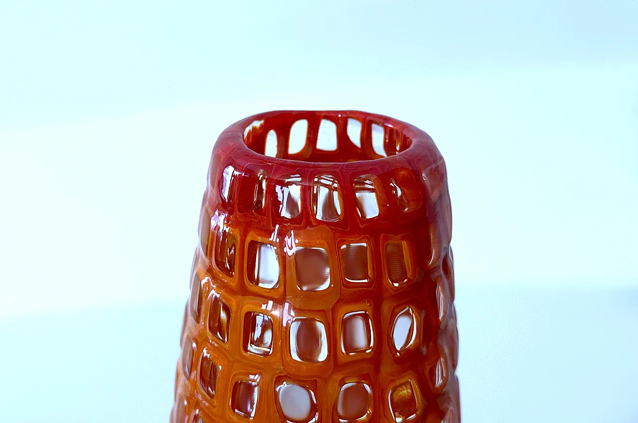 Vaso Occhi in vetro di Murano di Tobia Scarpa per Venini, anni 2000 11