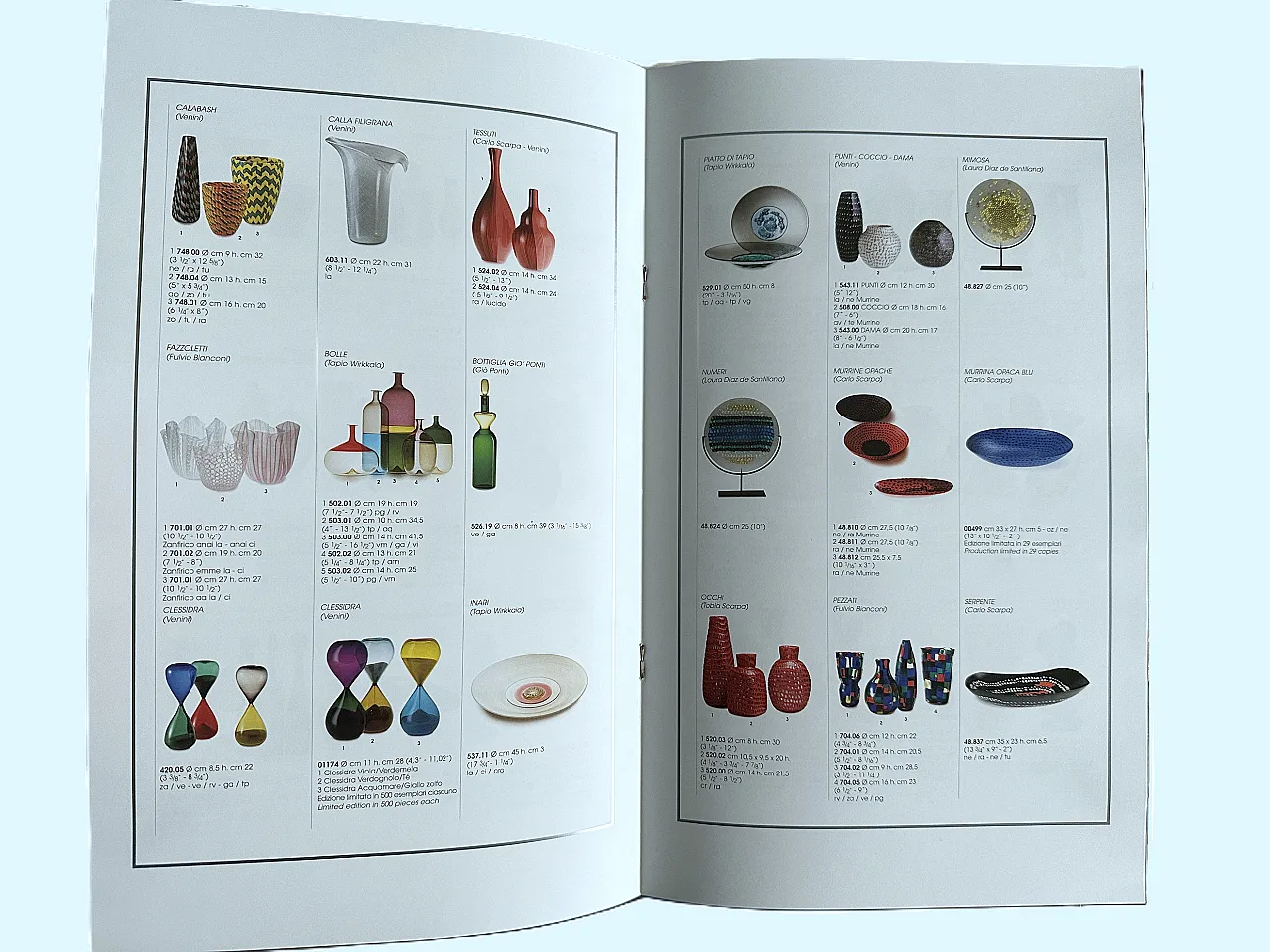 Vaso Occhi in vetro di Murano di Tobia Scarpa per Venini, anni 2000 16